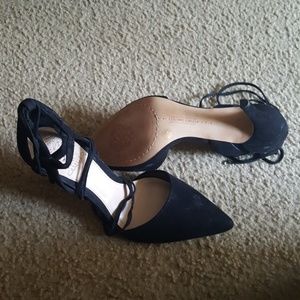Vince Camuto Black Strappy Heel Sandal
